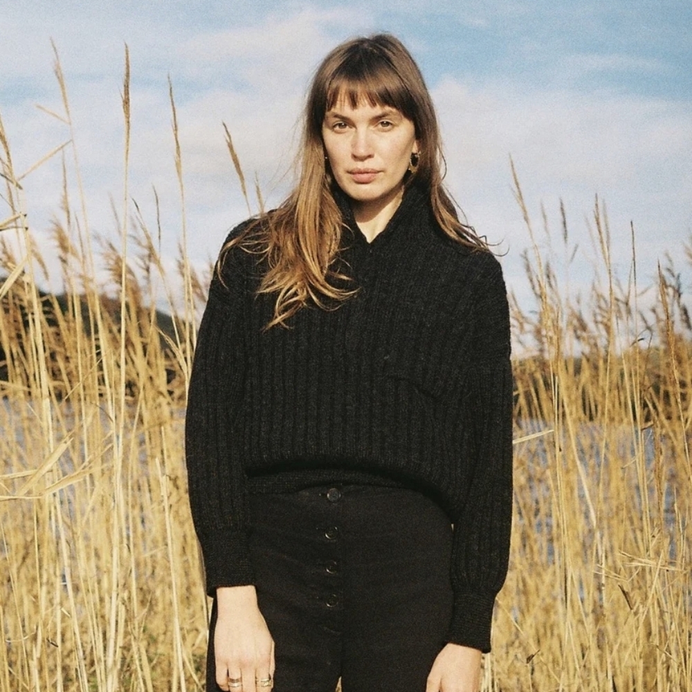 jaggery london wool/alpaca lenny sweater